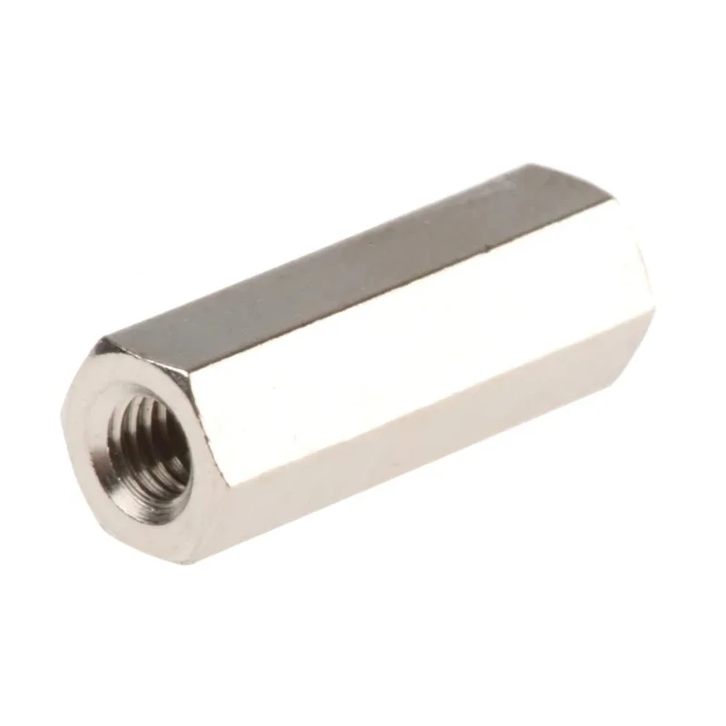 Essentra Threaded Standoff M3, 15 mm Body Brass Hex Shape Female/Female Threads HTSB-M3-15-5-1