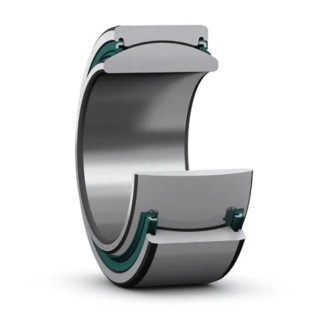 SKF Spherical Bearing with 80mm Bore, 120mm Outside Diameter, 1900 kN Static Axial Load Rating, Steel Material GE 80 TXE-2LS