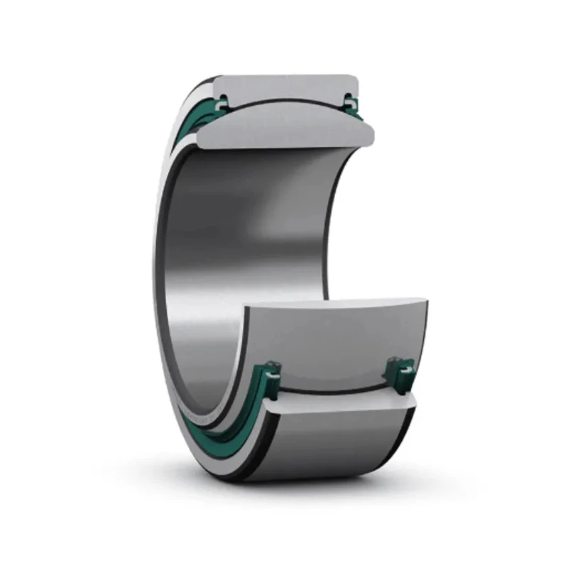 SKF Spherical Bearing with 80mm Bore, 120mm Outside Diameter, 1900 kN Static Axial Load Rating, Steel Material GE 80 TXE-2LS
