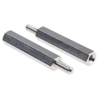 Essentra Brass Hex Male/Female Standoff 35 mm Length HTSB-M4-35-7-2