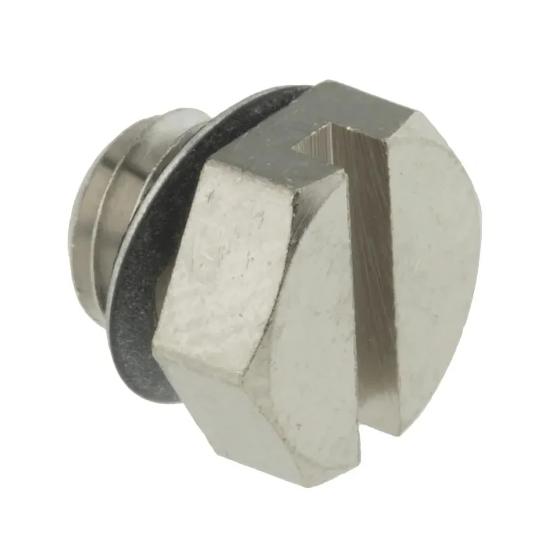 SMC Metric Brass Plug Fitting, M5 x 0.8 Thread, Brass Material, France Origin M-5P