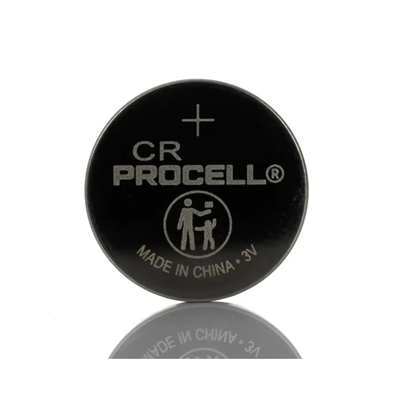 Duracell Procell CR2025 Lithium Button Battery 3 V 20 mm Diameter 5 Pack 