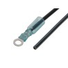 Molex Solderless Ring Terminal Pre-Crimped Lead 150 mm, Black, 600V 20A PVC Jacket 2178511112
