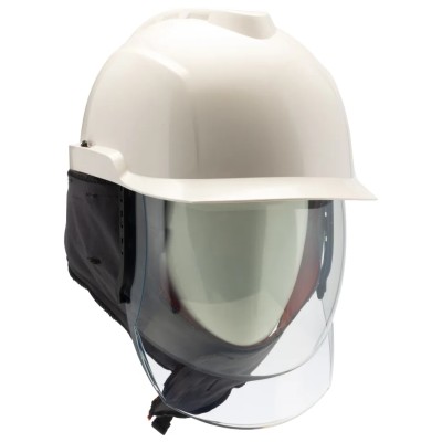 MSA Safety V-Gard 950 White Safety Helmet Adjustable GVF1A-C0AA00I-000