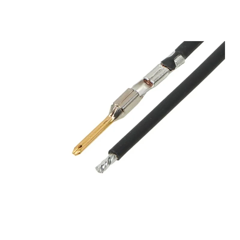 Molex Pre-Crimped Lead M x 150 Male Connector 14V 450 mm Black 2163031225