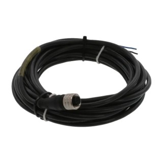Brad from Molex Female 4 way M12 to Male 4 way Unterminated Sensor Actuator Cable, 10 m 1200658190