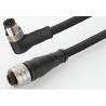 Brad from Molex Sensor Actuator Cable Female 4 way M12 to Male 4 way M12 1 m 250V 1200668379