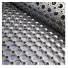 RS PRO Anti-Slip Entrance Mat Holes Indoor Use Black Rubber 300mm Width 1m Length 23mm Thickness 221-7894