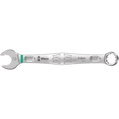 Wera Combination Spanner 9 mm, 120mm Overall, 15° Offset Angle 05020219001