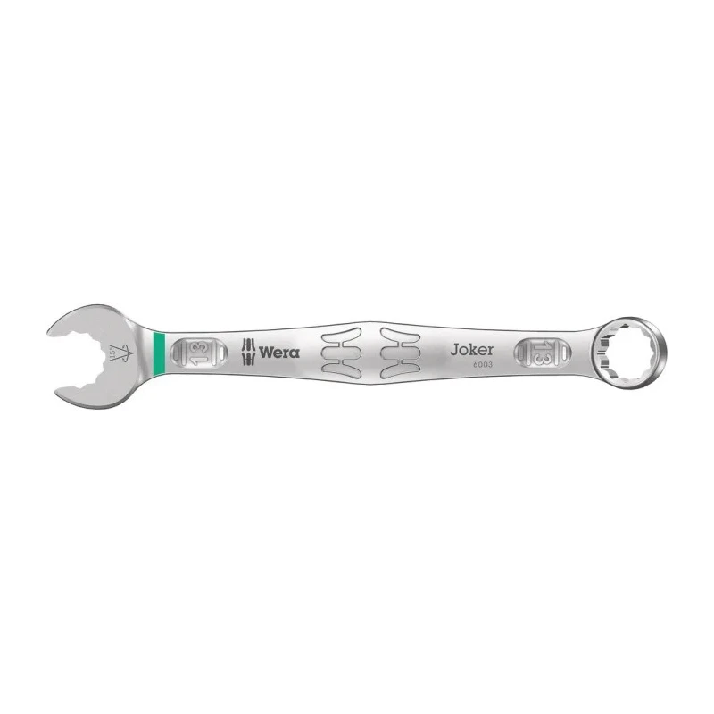 Wera Combination Spanner 9 mm, 120mm Overall, 15° Offset Angle 05020219001