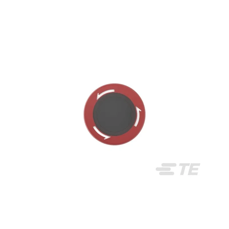 TE Connectivity Twist Release Illuminated Emergency Stop Push Button Panel Mount 16mm Cutout 1 NC PBES16