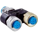 SICK YM2A15 Series Y-Connector Accessory for Use with SICK SIG100 and SIG200, RoHS Compliant, Germany YM2A15