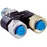 SICK YM2A15 Series Y-Connector Accessory for Use with SICK SIG100 and SIG200, RoHS Compliant, Germany YM2A15