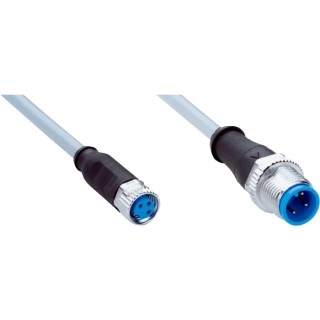 SICK Sensor Actuator Cable Female 3 Way Straight to Male 3 Way Straight 2 m YF8U13-020VA1M2A13 / 2096605