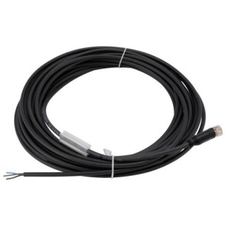 SICK Sensor Actuator Cable Female 3-Pin M8 Connector to Unterminated Free End, Polyurethane YF8U13-100UA1XLEAX / 2094789