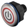 EAO Capacitive Switch Latching NO Illuminated Green IO-Link Stainless Steel IP69K 84-ACKS-C16-04C3