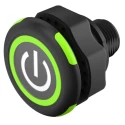EAO Capacitive Switch Latching NO Illuminated Red Green IO-Link Stainless Steel IP69K 32V DC 200mA 84-ASKS-B14-04A0