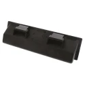 Southco Textured Matt Black Plastic Lockable Handle 17mm Height, 35.8mm Width, 127.3mm Length P2-52