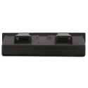 Southco Textured Matt Black Plastic Lockable Handle 17mm Height, 35.8mm Width, 127.3mm Length P2-52