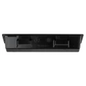 Southco Textured Matt Black Plastic Lockable Handle 17mm Height, 35.8mm Width, 127.3mm Length P2-52