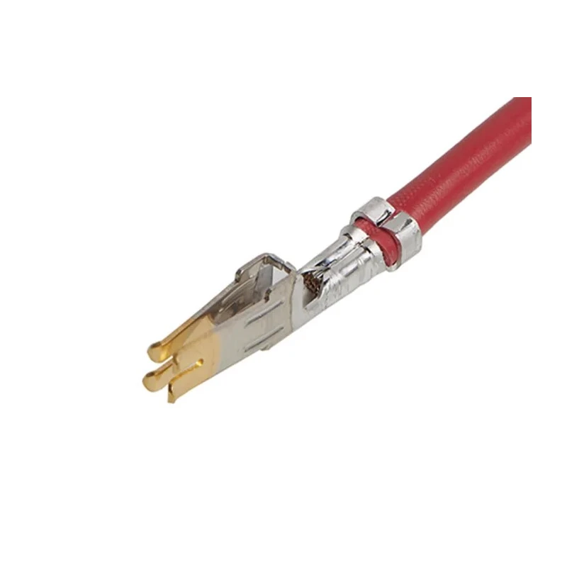 Molex Female Pre-Crimped Lead Mini-Fit Sr Cable, 12AWG, 450mm Length, Polyvinyl Chloride Jacket, Red 2174812225