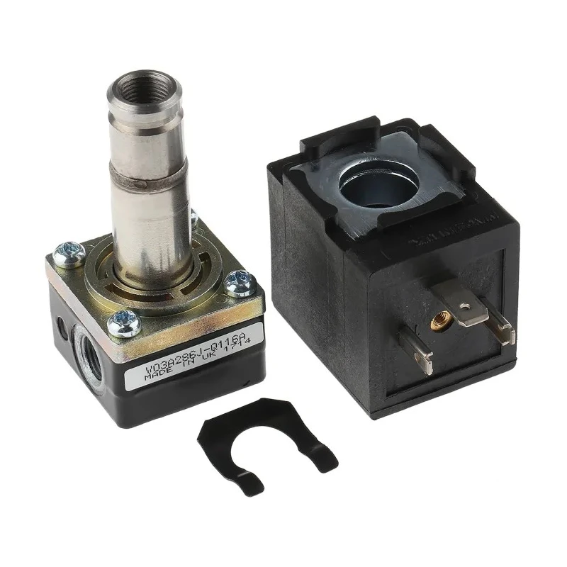 Norgren Pneumatic Solenoid Valve 2/2 Solenoid Spring G 1/8 Inch Zinc Alloy Body 24V dc 1W V03A286J-B613A