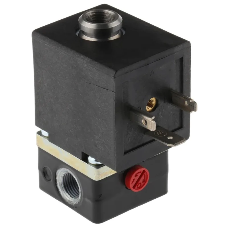 Norgren Pneumatic Solenoid Valve 2/2 Solenoid Spring G 1/8 Inch Zinc Alloy Body 24V dc 1W V03A286J-B613A