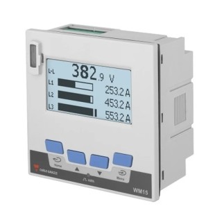 Carlo Gavazzi 3 Phase LCD Energy Meter WM1596AV53XOSPFB