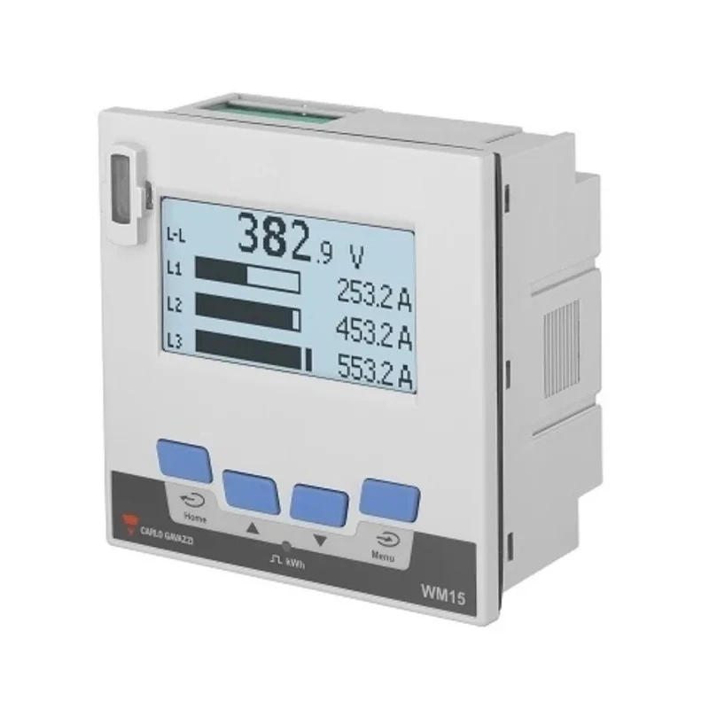Carlo Gavazzi 3 Phase LCD Energy Meter WM1596AV53XOSPFB