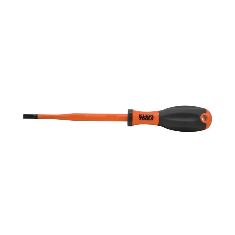 Klein Tools Insulated Screwdriver 150 mm Blade VDE 1000V Approved Ergonomic Grip 260mm Overall 32245INS