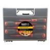 Klein Tools Insulated Pozidriv and Slotted Screwdriver Set, 5-Piece, VDE Rated 1000V, Ergonomic Handles 32268INS