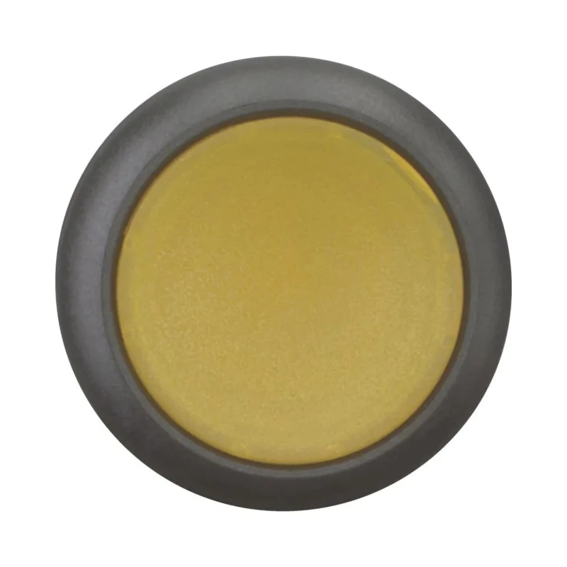 Eaton RMQ Titan M22 Series Yellow Momentary Flush Push Button Head 22.5 mm Cutout IP66 IP67 IP69K 216930 M22S-DL-Y