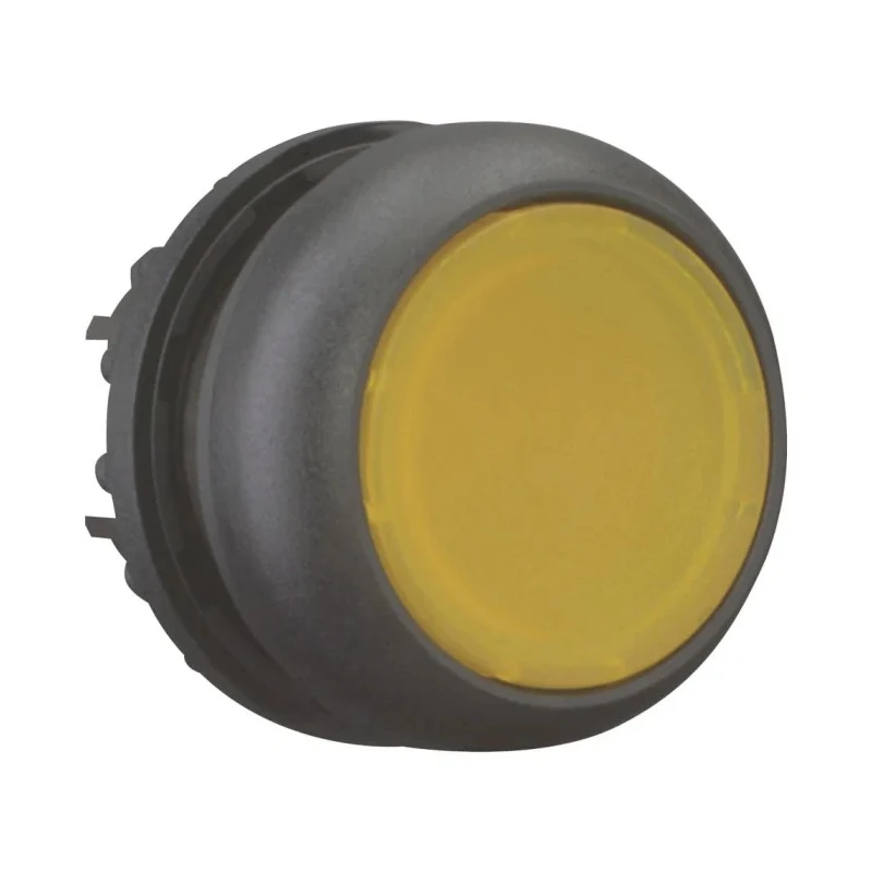 Eaton RMQ Titan M22 Series Yellow Momentary Flush Push Button Head 22.5 mm Cutout IP66 IP67 IP69K 216930 M22S-DL-Y