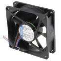 ebm-papst 8400 N Series DC Axial Fan 24V DC 1.4 W Power 58 m³/h Airflow 2600 RPM Speed IP20 80x80x25 mm 