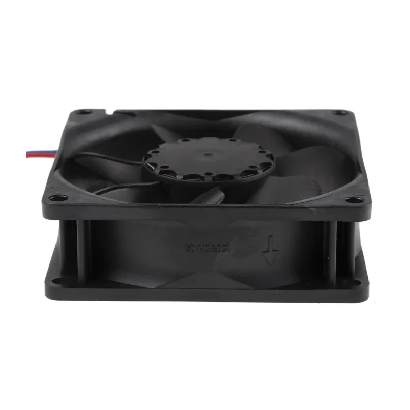 ebm-papst 8400 N Series DC Axial Fan 24V DC 1.4 W Power 58 m³/h Airflow 2600 RPM Speed IP20 80x80x25 mm 
