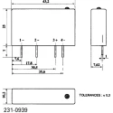 Celduc SK Series Solid State Relay PCB Mount, 4 A Load, 275 V AC Load, 30 V DC Control SKA20420