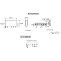 TE Connectivity PCB Power Relay, 12V DC Coil, 6A Switching Current, SPDT V23092A1012A301