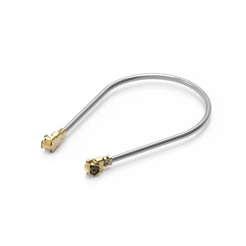 Wurth Elektronik WR-UMRF Series 400 mm UMRF Coaxial Cable 50 Ω, Grey, Terminated 636201050400
