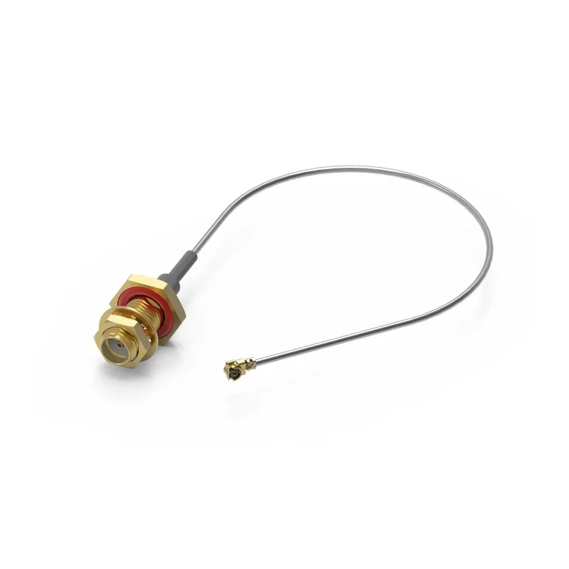Wurth Elektronik SMA Series 300 mm UMRF Coaxial Cable 50 Ω Grey Terminated 636208050300