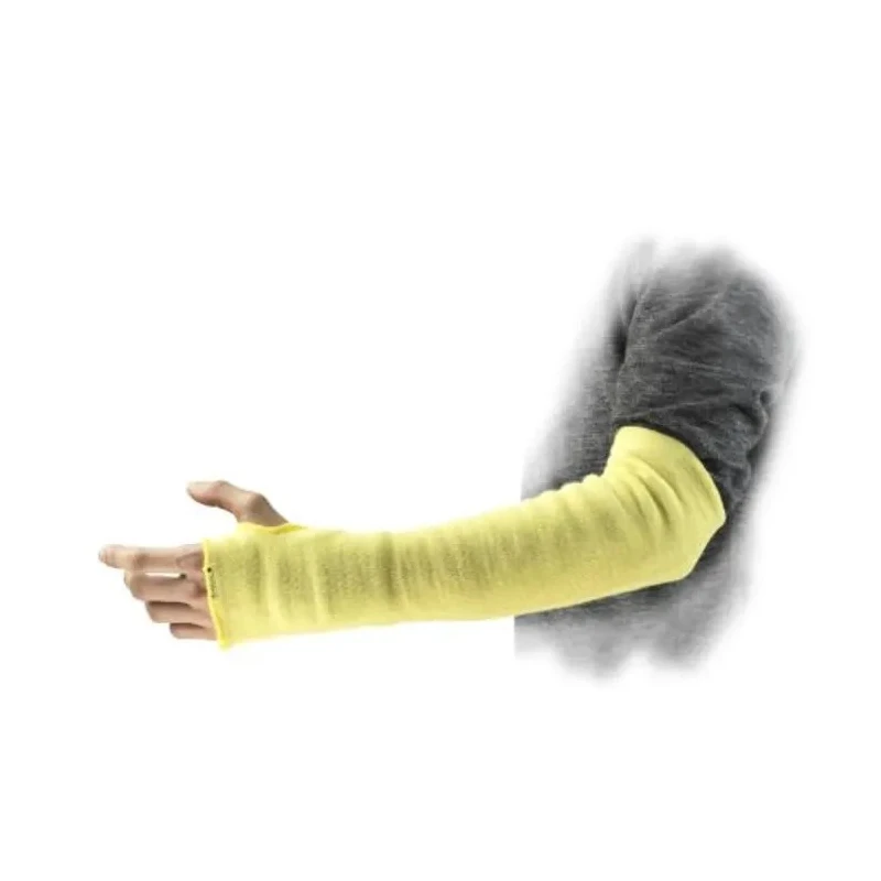 Ansell HyFlex 70-118 Yellow Reusable Kevlar Arm Protector One Size 70118180