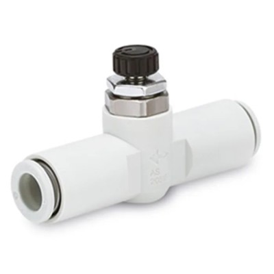 SMC AS100 Series Speed Controller Pneumatic Function Fitting, Inlet Female, Outlet Female 