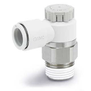 SMC AS220 Series Steel Speed Controller Inlet Female Outlet Female 