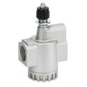 SMC AS600 Series Steel Pneumatic Speed Controller, Inlet Female R Thread, Maximum Pressure 1 Mpa 