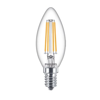 Philips Lighting CorePro E14 GLS LED Candle Lamp 6.5W (60W Equivalent), 2700K Warm White, B35 Shape 929002028092
