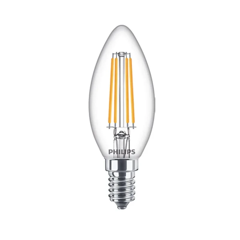 Philips Lighting CorePro E14 GLS LED Candle Lamp 6.5W (60W Equivalent), 2700K Warm White, B35 Shape 929002028092
