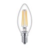 Philips Lighting CorePro E14 GLS LED Candle Lamp 6.5W (60W Equivalent), 2700K Warm White, B35 Shape 929002028092