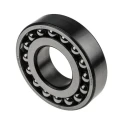 SKF Self-Aligning Ball Bearing 45.13 mm Inside Diameter, 100 mm Outside Diameter, 2 Row, Tapered Bore 1309 EKTN9/C3