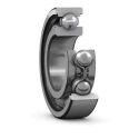 SKF Single Row Deep Groove Ball Bearing 95 mm Inside Diameter, 145 mm Outside Diameter, 24 mm Race Width, Sheet Metal 6019