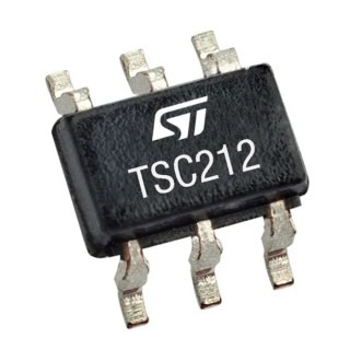 STMicroelectronics Current Sensing Amplifier Single 6-Pin SC-70-6 TSC212IYCT