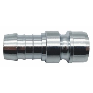 RS PRO Hose Connector 11 mm ID Chrome Plated Brass Body, 35 Bar Pressure, -40°C to 105°C 234-9570